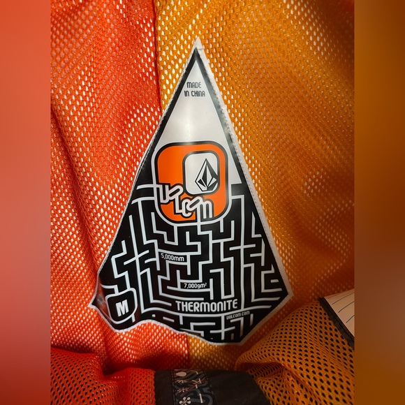 Volcom Snow Pants Adult Medium Brown Thermonite Snowboarding Skiing Mens Size M - Picture 9 of 10